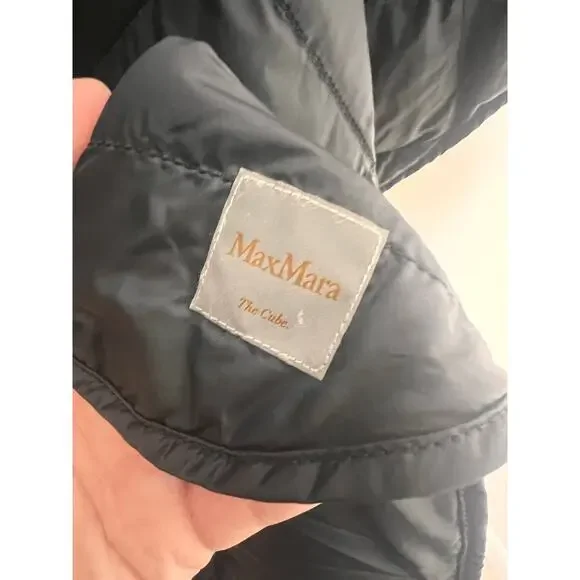 MaxMara The Cube Oversized Tremaine Padded Quilted Hooded Cape Women's O/S - Picture 9 of 12